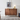 Mid-Century Modern Large Wooden Shoe Cabinet with 3 Doors