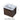 Minimalist 24" Dark Walnut Floating Bathroom Vanity with 2 Doors