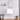 Minimalist Wall Mounted Bathroom Vanity with White Porcelain Sink