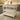 White Kitchen Island with rail shelf - Charmydecor