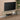 a clear glass TV stand, large enough to accommodate TVs up to 39 inches