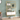 Modern 5-Tier Gold Floor Bookshelf with White Bottom Cabinet