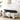 Open Upholstered Entryway Bench with Storage
