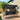 Modern Black 3-Seater Patio Canopy Swing Chair