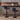 matte black high chair