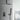 Modern Ceiling Mounted Black Shower System Combo Set with Hand Shower and 12 Shower head