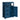 Navy Blue Bathroom Floor Cabinet