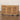 Modern Oak Brown 3-Door Shoe Cabinet