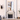 Modern Rectangular Bathroom Mirror with Black Frame
