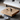 Modern Square Coffee Table with Wooden Top