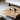 Modern Square Coffee Table with Wooden Top