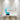 Modern Transparent Resin Blue Wave Sculpture
