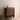 Modern Walnut Wooden Shoe Cabinet with Reeded Doors