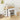 White Kitchen Island with Storage Cabinet, Towel Holder, Wine Rack, & Foldable Tabletop - Charmydecor