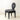 black and white dining chair