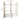 white double cabinet of our nordic bookshelf