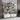 Nordic Light Luxury Gold Metal Frame Bookshelf with Cabinets