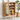 Nordic Solid-Wood Shoe Cabinet with Doors