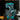 abstract half face figurine