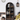 Retro Arched Metal Glass Display Bookcase - Black
