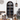 Retro Arched Metal Glass Display Bookcase - Black