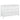 Retro White Solid Wood 6-Drawer Sideboard Storage Cabinet