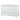 Retro White Solid Wood 6-Drawer Sideboard Storage Cabinet