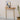Semi Circle Narrow Console Table with Hairpin Legs