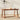 a rectangle patio dining table image, featuring a slat top and A-frame legs