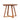 a round dining patio table image, in a white background