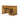 A wood rustic desk image, displaying its dimensions
