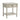 Traditional Nightstand Image. A Wood nightstand in cream with Single Drawer, Open Shelf and Turned Legs