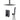 Ultra-thin Matte black 10" Square Rainfall Shower Head with Handheld