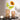 Vertical Grain Glass Colorful Flower Vase