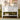 Vintage Solid Wood Entryway Buffet Table with Bottom Shelf - White