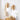 Walnut Wood Wall Hooks With Swivel Arms