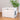 White Double Door Pet Cat Litter Box