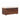 Solid Wood Storage Trunk Bench with White Linen Cushion, 35.4” Walnut Finish