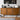 Danish Sideboard Buffet in Solid Boxwood – Mid-Century Modern Storage Cabinet with Drawers and Sliding Doors, 63" W