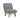 Dark Navy Armless Accent Chair – Speckled Upholstery with Solid Wood Legs