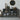 Industrial Black Metal Sideboard with Glass Doors – Modern Display Cabinet, 59"