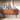 Mid-Century Tambour Sideboard in Solid Boxwood with 3 Drawers – 63" Buffet Cabinet