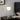 19.25" Retro Table Lamp with USB Port & Wireless Charging – Silver Metal & Glass Globe