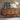 Mid-Century Modern Rattan Sideboard Buffet with Half-Moon Handles – Oak Veneer Cabinet with Bronze Hammered Iron Legs, 73"