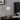 19.25" Retro Table Lamp with USB Port & Wireless Charging – Silver Metal & Glass Globe