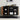 Modern Black & Walnut Sideboard Buffet with Fluted Glass Doors – 47" / 55" Storage Cabinet