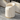 Modern Round Boucle Makeup Chair