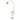 Modern Glass Shade Arc Floor Lamp