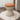 Modern Round Upholstered Hourglass Makeup Chair