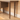 Modern Brown Walnut Makeup Vanity